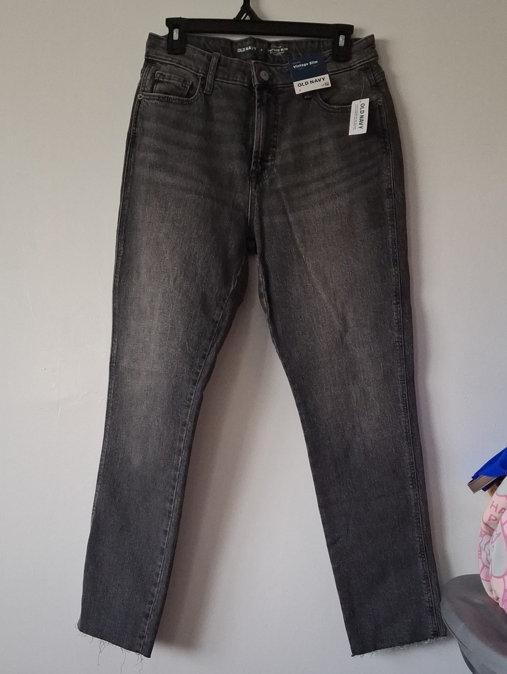 Old Navy Women's High-Rise Washed Black Jeans